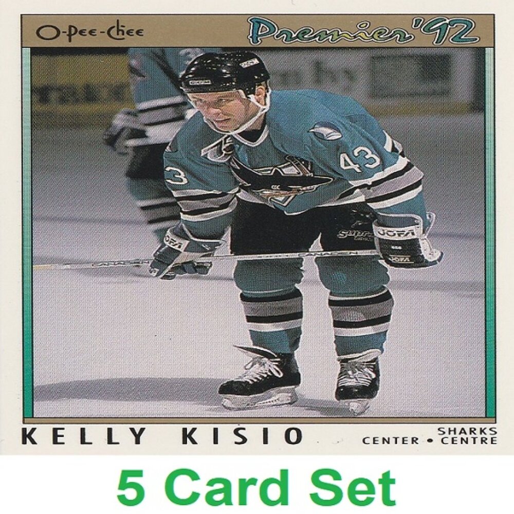 Kelly Kisio Hockey Card Collection